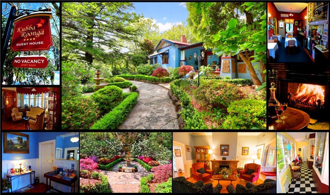 Kubba Roonga Guesthouse - Boutique Luxury Spa Retreat & Gardens - Blue Mountains Блекхийт Екстериор снимка