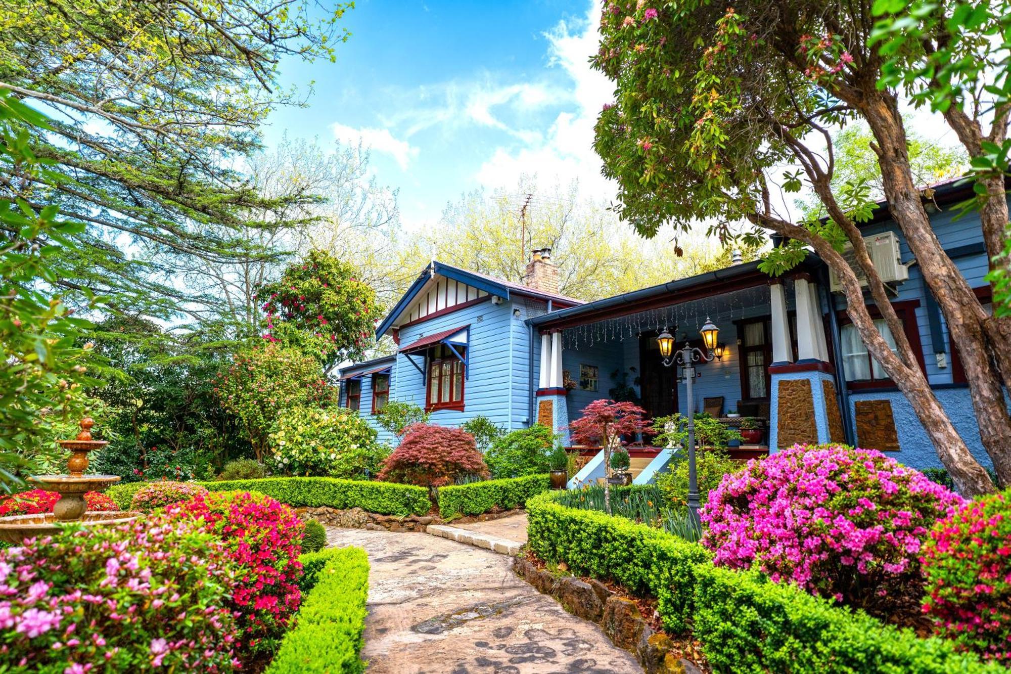 Kubba Roonga Guesthouse - Boutique Luxury Spa Retreat & Gardens - Blue Mountains Блекхийт Екстериор снимка